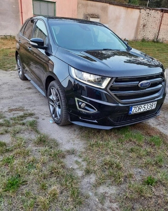 Ford EDGE cena 93000 przebieg: 220000, rok produkcji 2016 z Wałcz małe 191